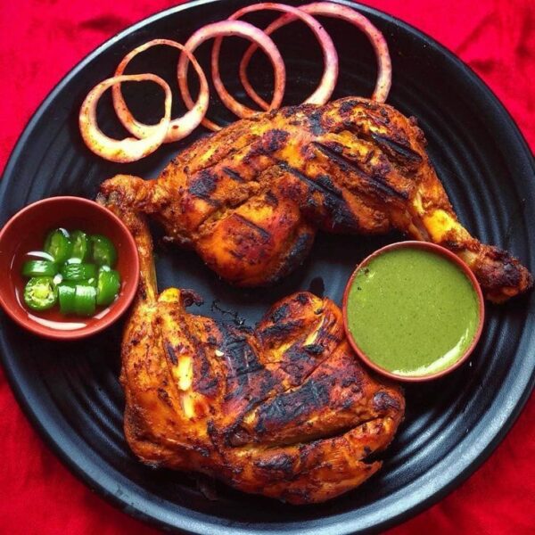 GARLIC CHICKEN CHARCOAL
