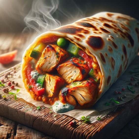 CHICKEN TIKKA WRAP