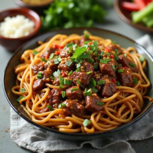 BEEF NOODLES