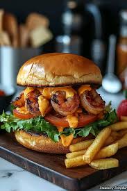 JUMBO PRAWNS BURGER